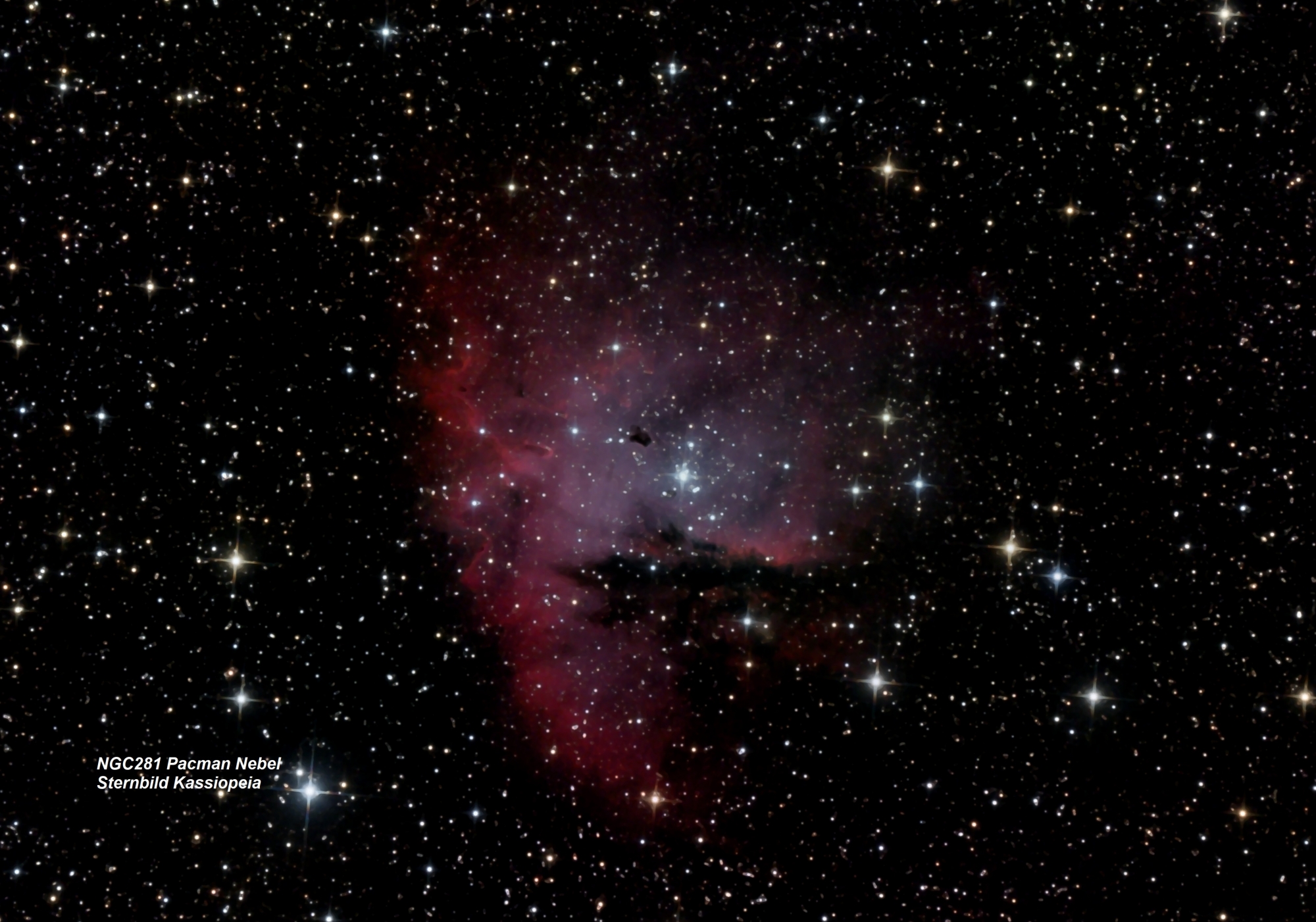 NGC 281 Pacman Nebel